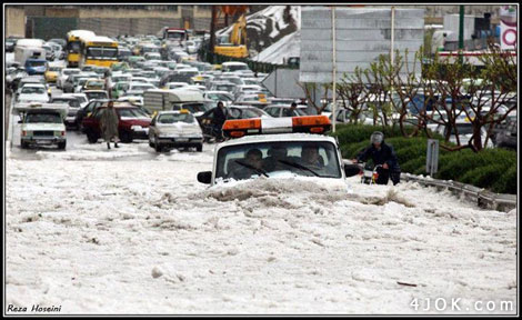 سیلاب در تهران